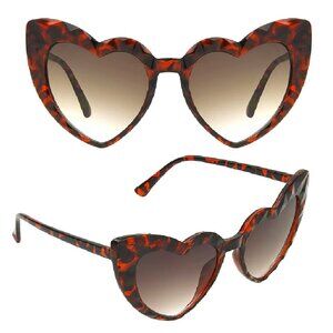Betsey Johnson Heart Shaped Sunglasses